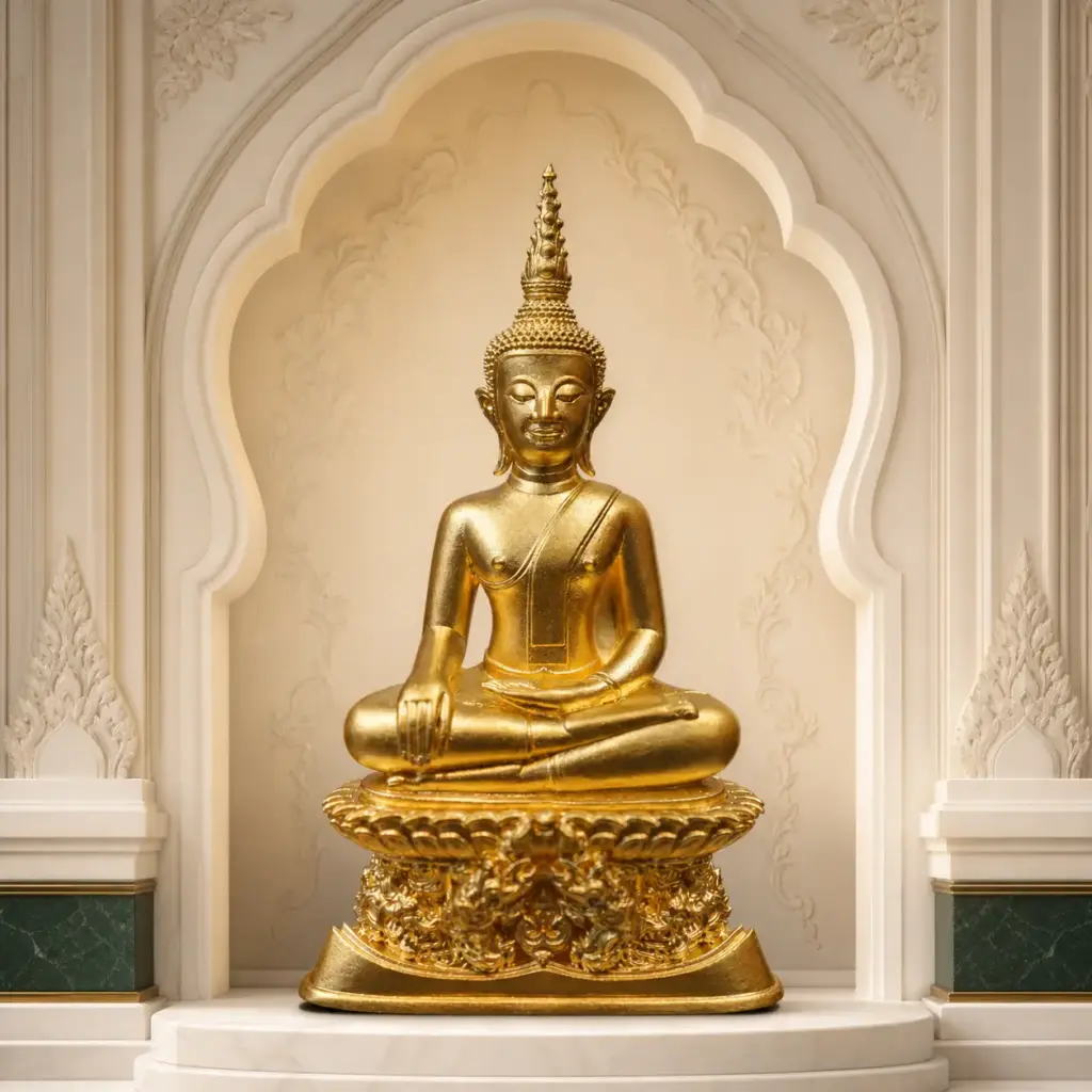 หล่อพระพุทธรูปบูชา
