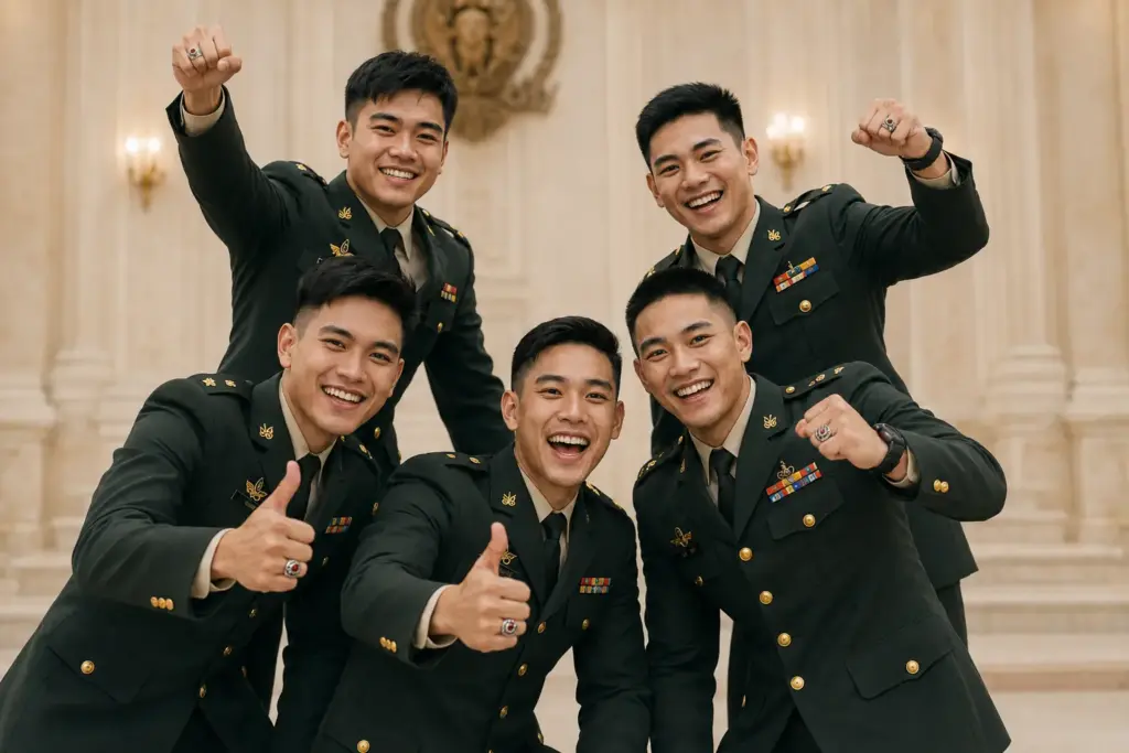 เลือกแหวนรุ่นทหาร