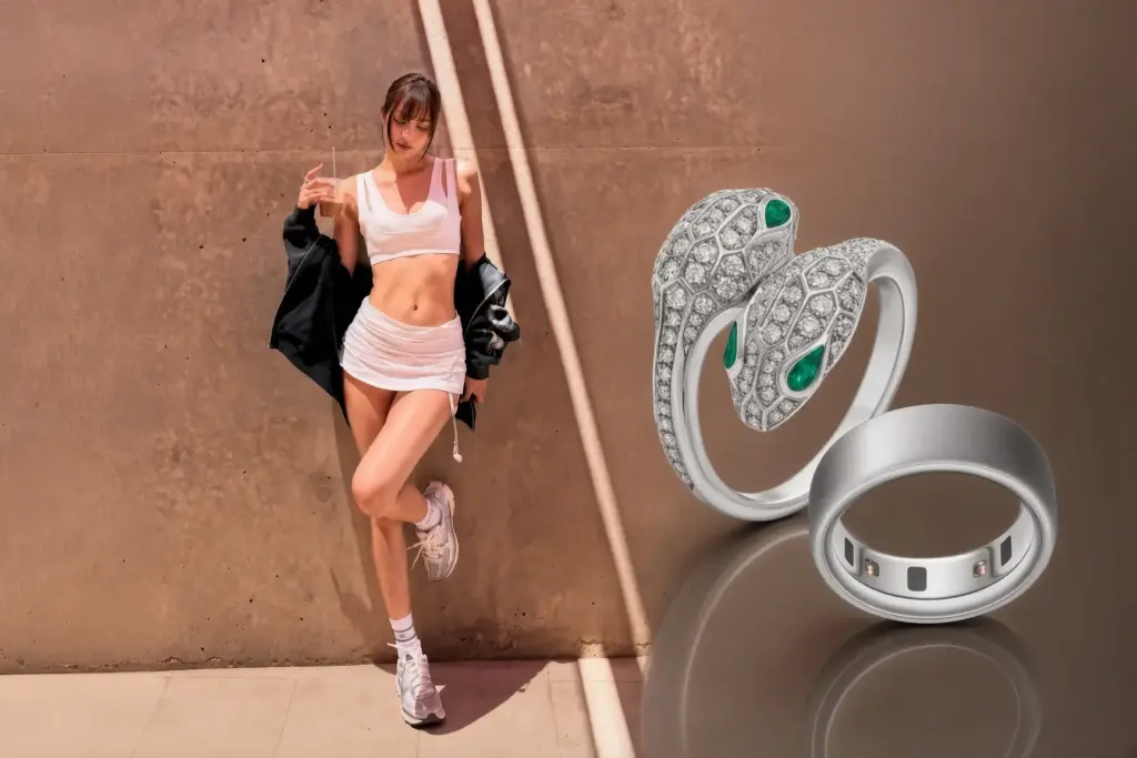 แหวนของลิซ่า 2 วง BVLGARI Serpenti Oura Ring 4