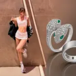 แหวนของลิซ่า 2 วง BVLGARI Serpenti Oura Ring 4