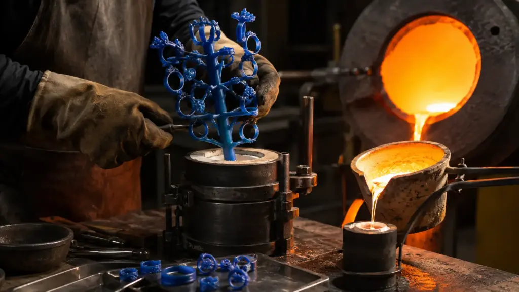 Lost-wax-casting