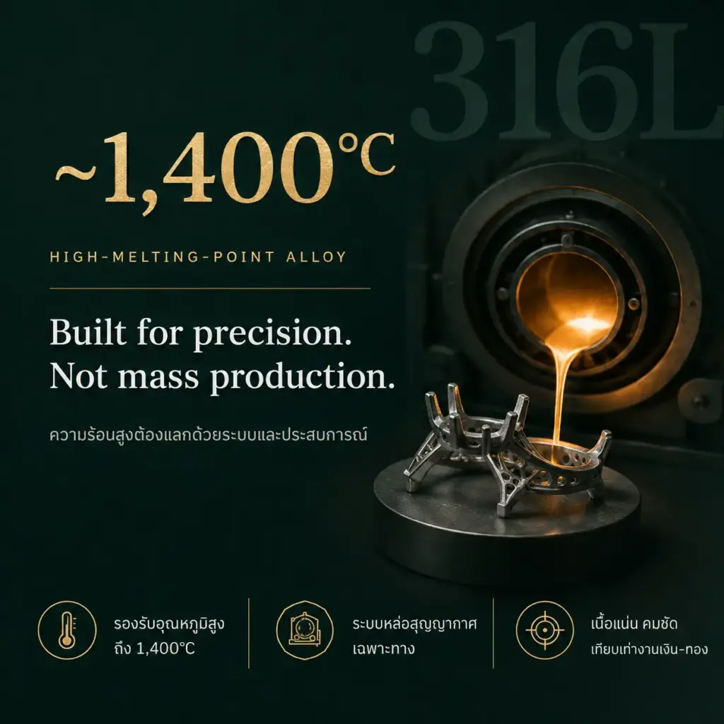 จุดหลอมเหลว-Stainless316L-1400c