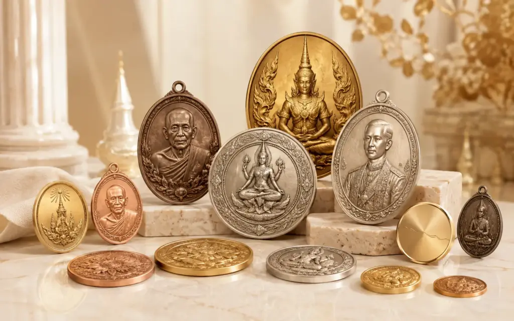 รับทำเหรียญพระและเหรียญที่ระลึกตามแบบ